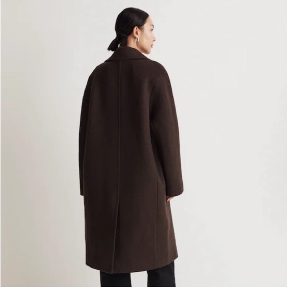 Madewell The Gianna Coat in Insuluxe Fabric Cold Brew - Picture 4 of 13